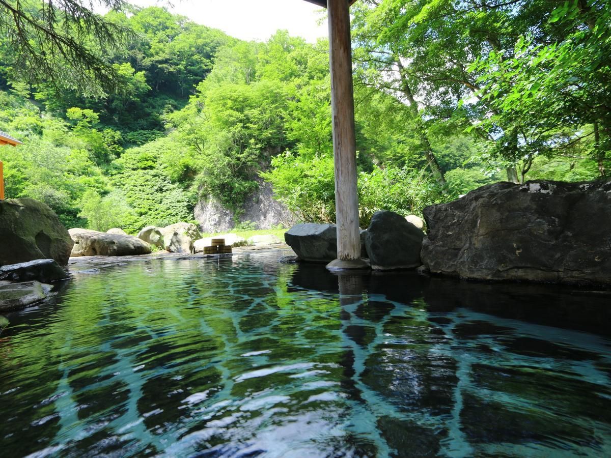 Kiriake Riverside House Hotell Nagano Exteriör bild