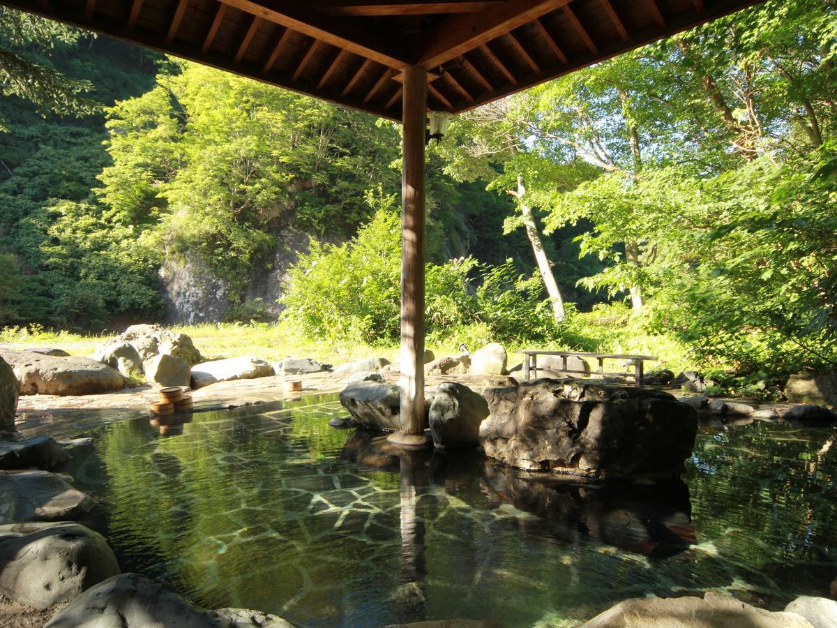 Kiriake Riverside House Hotell Nagano Exteriör bild
