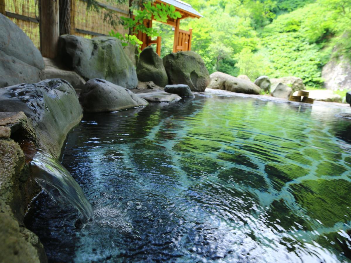 Kiriake Riverside House Hotell Nagano Exteriör bild