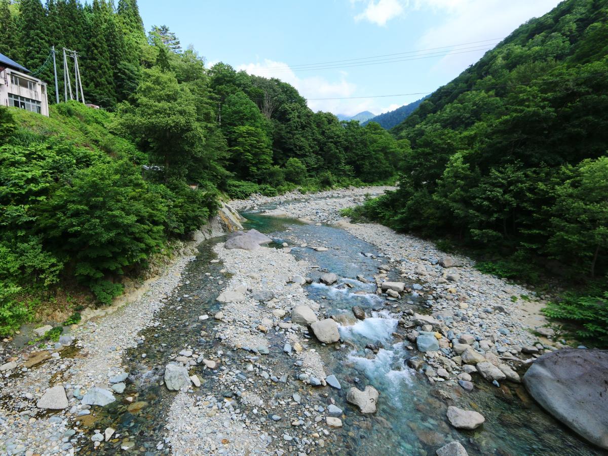 Kiriake Riverside House Hotell Nagano Exteriör bild